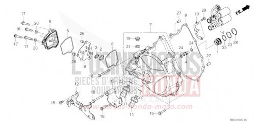 CARTER D'EMBRAYAGE (DCT) GL1800DAM de 2021